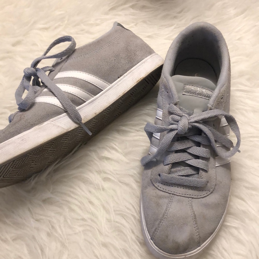Adidas gray sneakers